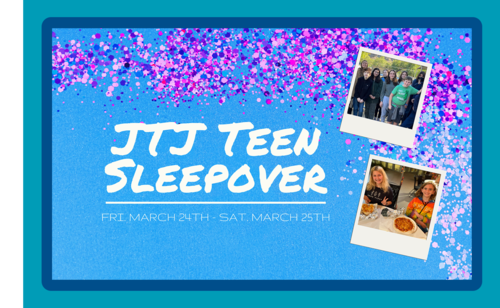 Banner Image for JTJ Teen Sleepover